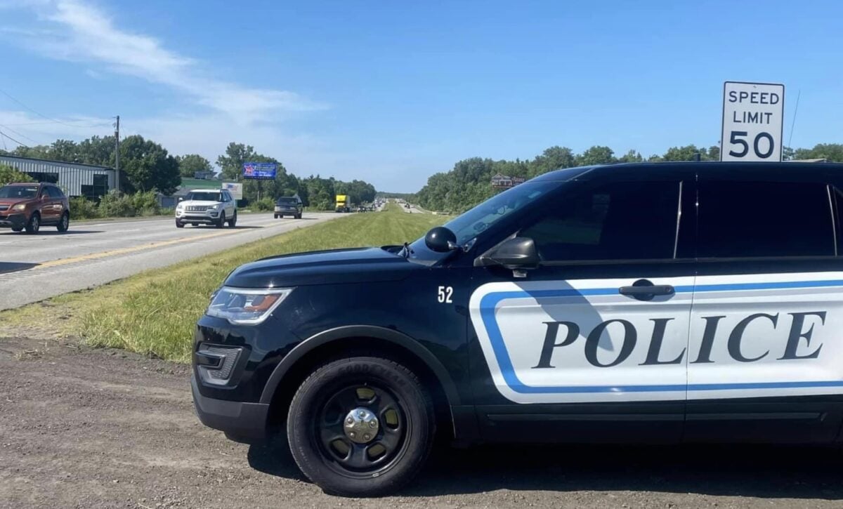Statistics released for Chesterton Police Department's traffic blitz on