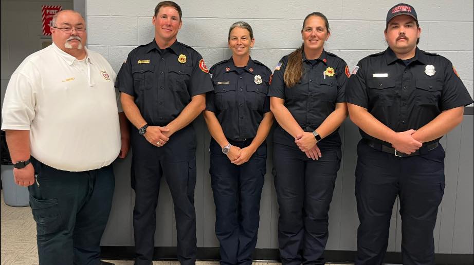 Chesterton Firefighters Presented With Lifesaving Award