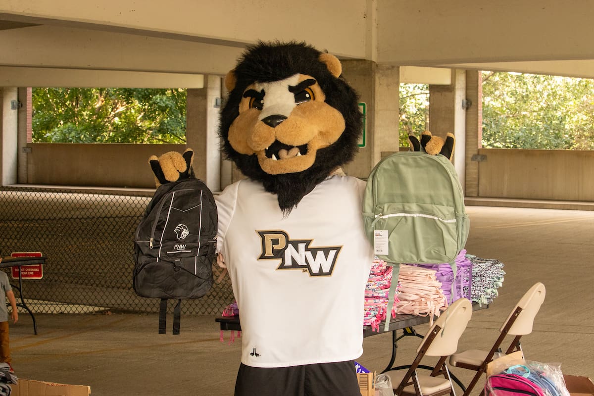 Purdue University Northwest supports families’ back-to-school needs through school-supply giveaways