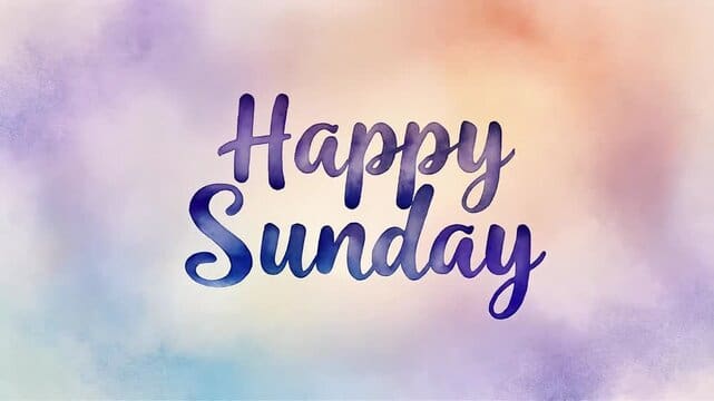 Here is your Sunday forecast