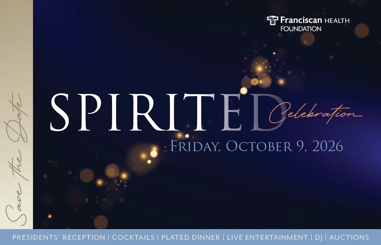 Franciscan Health Foundation Spirited Celebration on October 9th